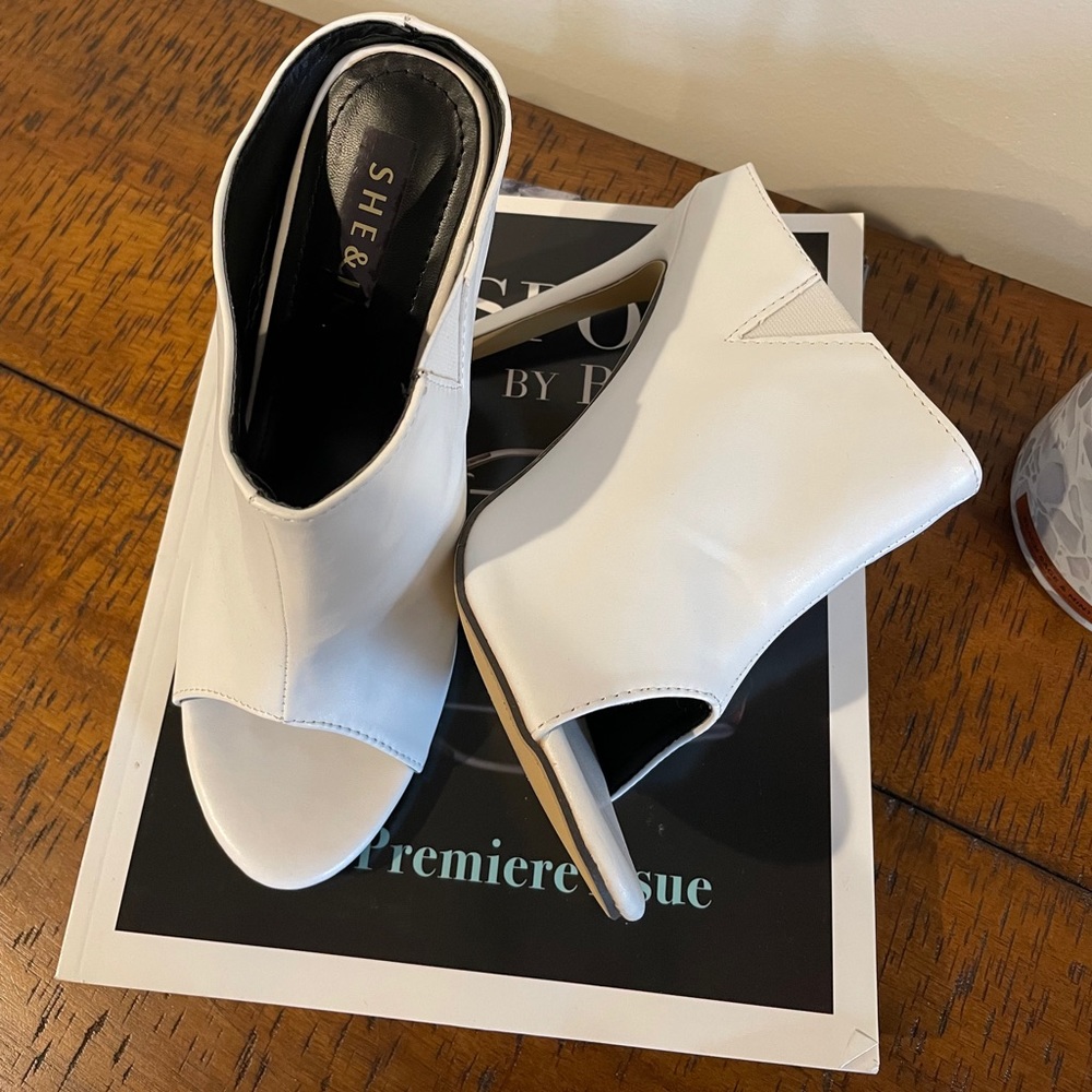 White Mules - Picture 3 of 4